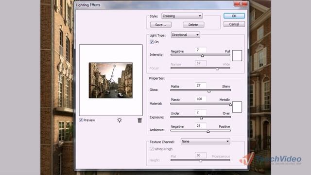 Добавление эффекта освещения в Adobe Photoshop. ч.2 (16/20) смотреть онлайн