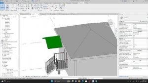 Крыша в ревит. Как присоединить и отсоединить к крыше еще одну крышу в программе revit?