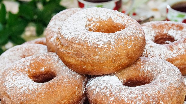 ПОНЧИКИ дрожжевые на молоке - вкусные, как в детстве!