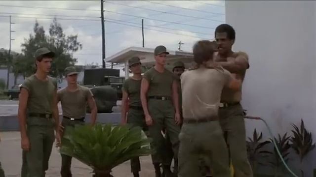 PVT. Joe Armstrong vs CPL.Curtis Jackson in American Ninja смотреть онлайн