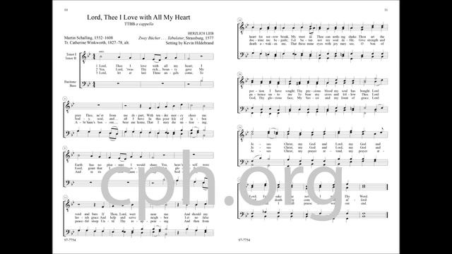 Lord, Thee I Love with All My Heart (Men's Choir) смотреть онлайн