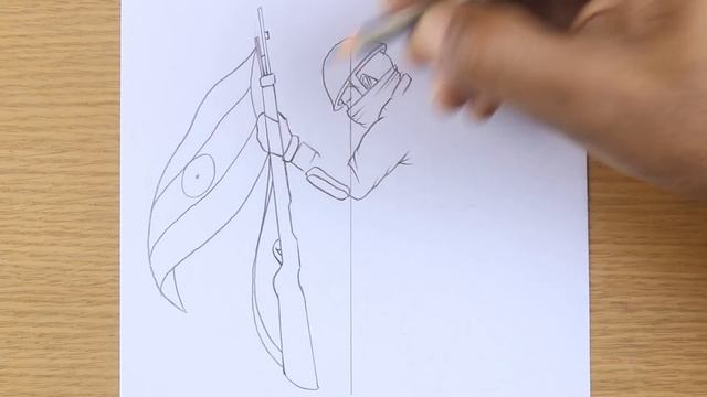 India republic day drawing pencil shading || 26th January drawing how to draw republic day смотреть онлайн