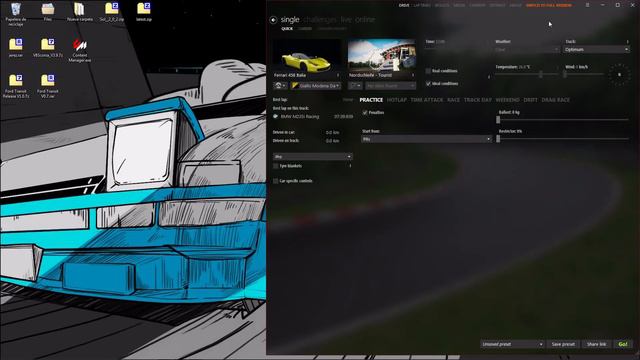 How to quickly install mods for Assetto Corsa смотреть онлайн