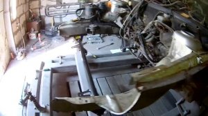 кузовной ремонт ваз 2112 купе чясть 1 вытежка лонжерона