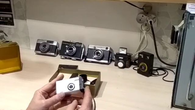 Миниатюрный фотоаппарат Вега-2 fotokamera Vega-2 смотреть онлайн