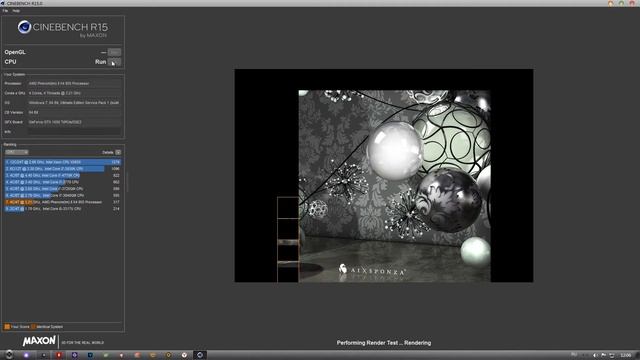 Замена AMD Phenom II X4 955 на AMD FX 8320E и тесты в Cinebench 15 смотреть онлайн