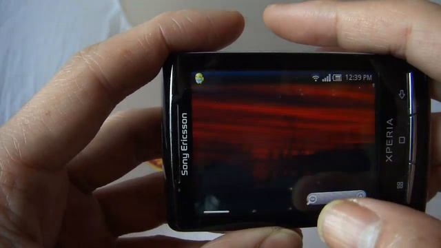 Sonyericsson X10 mini E10i Android 2.1 test смотреть онлайн