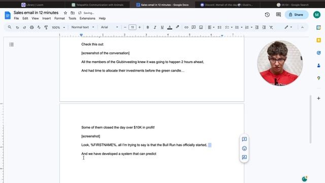 Professional Copywriter Writes Sales Email In 11.50 Min [LIVE] смотреть онлайн