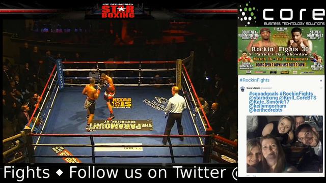 Rockin' Fights 30: Courtney Pennington vs Steven Martinez смотреть онлайн