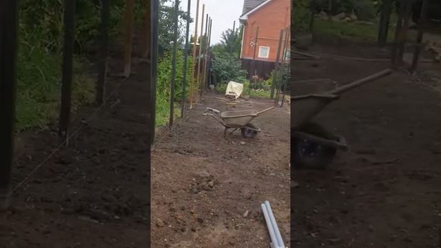 Строим беседку , летнюю кухню, кладовку и мастерскую в одном комплексе часть 2 смотреть онлайн