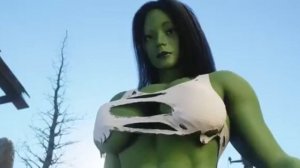 She-Hulk x Black Widow