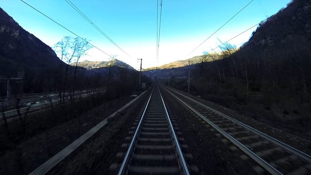 Simplon - Führerstandsmitfahrt Domo 2 - Brig
