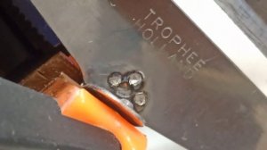 Точечная сварка нержавейки 0.5-1.0 мм на примере ремонта сырорезки. #GRI_welder