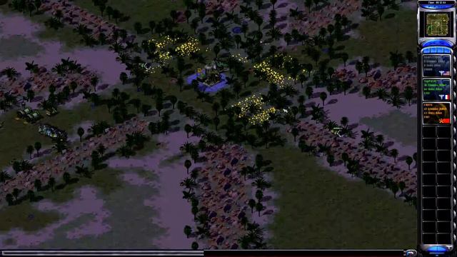 Oil Derrick in Center x8 players Command & Conquer Red Alert 2 Yuri's Revenge смотреть онлайн