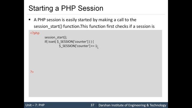 Session in PHP смотреть онлайн