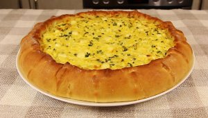 Он ТАКОЙ ОДИН! Воздушный и Очень Вкусный/ Мой любимый ПИРОГ с СЫРОМ и ЯЙЦАМИ