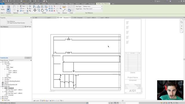 How To Use Matchlines And View References | Revit 2020