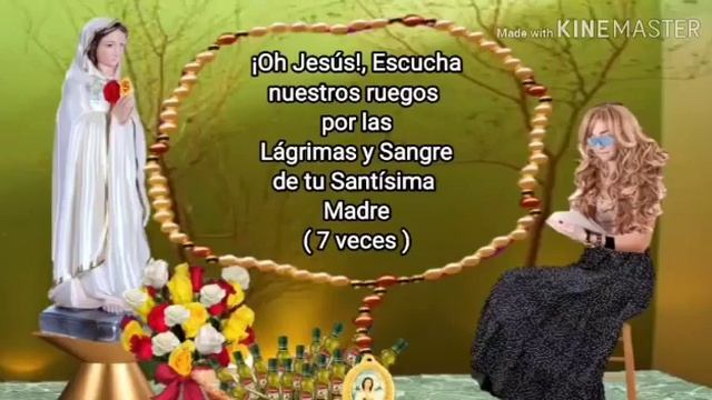 ROSARIO 7 ALEGRÍAS ROSA MISTICA. (P/preparar aceite de San Rafael orar; lu., mié., jue., sá., y do) смотреть онлайн