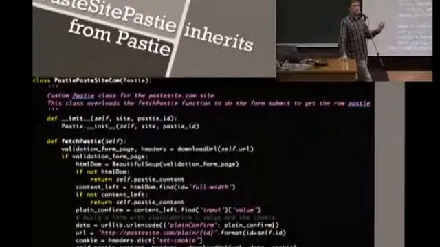 FOSDEM 2013 - Pystemon смотреть онлайн