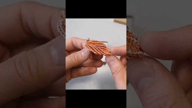Серьги Ажурный листочек. смотреть онлайн
