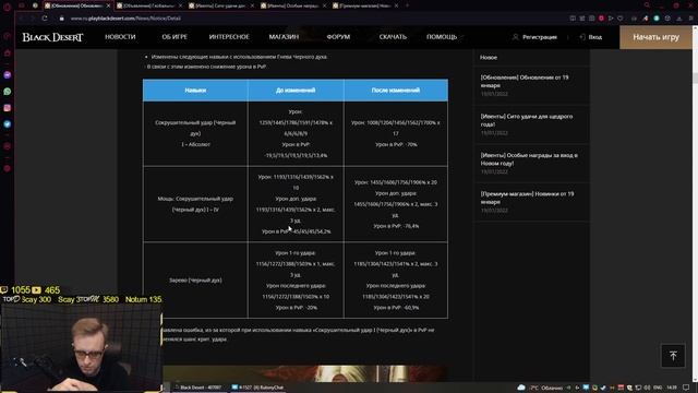 Black Desert: Патч от 19 января (Осада EU vs RU, АП спотов, АП классов) смотреть онлайн