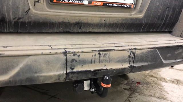 Установка ТСУ IMIOLA (T.039) на автомобиль Lexus LX570 2019 (комплектация F-SPORT) смотреть онлайн