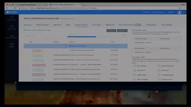 Creating a dashboard with Laravel, Vue and Pusher смотреть онлайн