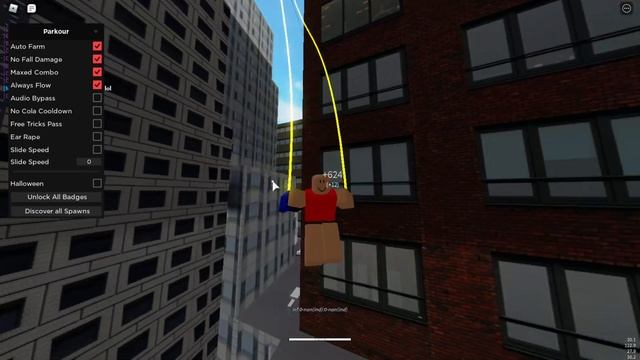 Roblox Parkour script showcase (PATCHED) смотреть онлайн
