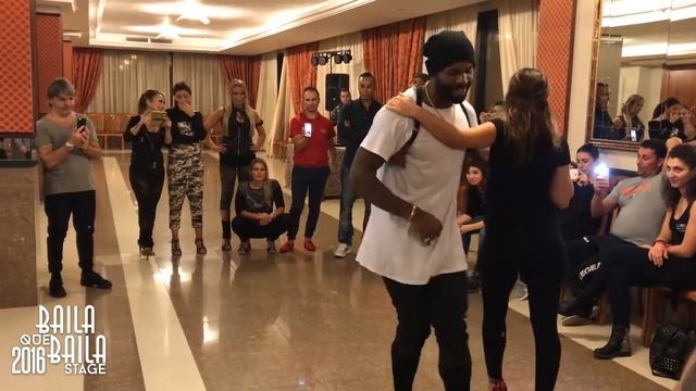 TONY PIRATA & ESPERANZA [Kizomba] ★ Baila Que Baila Stage 2016 ★ смотреть онлайн