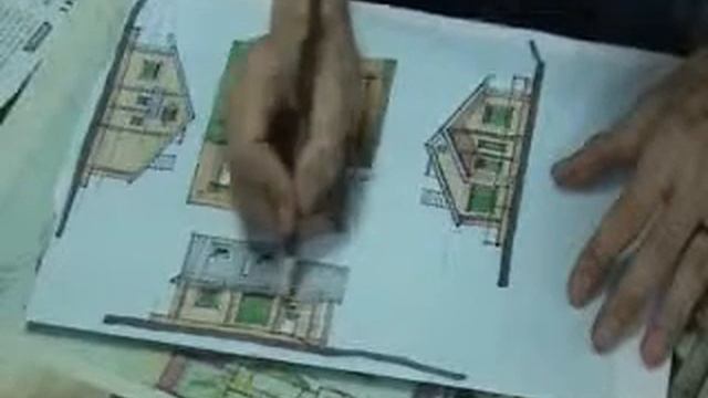 Log Cabin Sketch (실내건축 기초드로잉잘하기) смотреть онлайн