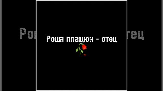 Роша плащун - отец