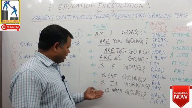 SIMPLE CONTINUOUS TENSE EDUCATION THE SOLUTION смотреть онлайн