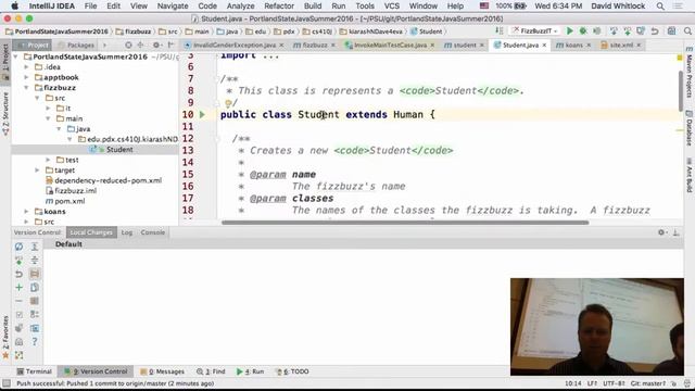 Java@PSU Summer 2016 Week 3, Part 1 смотреть онлайн