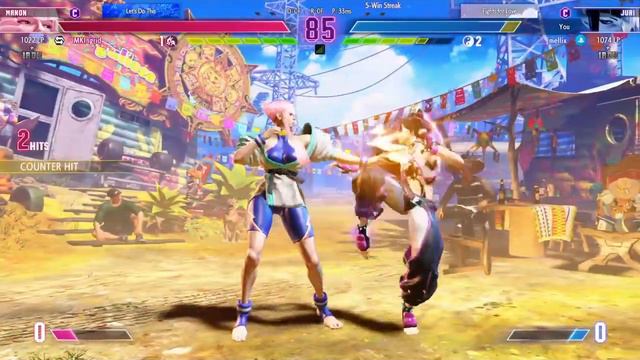 Manon Got STEPPED ON‼️| Street Fighter 6 Online Juri Gameplay смотреть онлайн