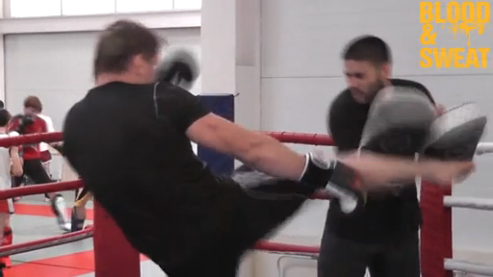 Виталий Минаков. Тренировка ударной техники. смотреть онлайн