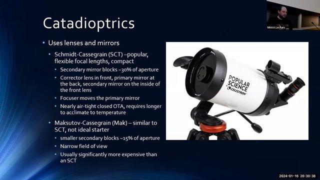 Telescopes 101: Part 2 - Telescopes, soup to nuts смотреть онлайн