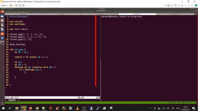 Perl Weekly Challenge - 106 (Task #1: Maximum Gap) смотреть онлайн