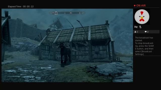 Dragon wanting to sneak a horse for lunch Skyrim