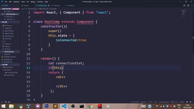 ReactJS Tutorial - 12 - State (Practice) смотреть онлайн