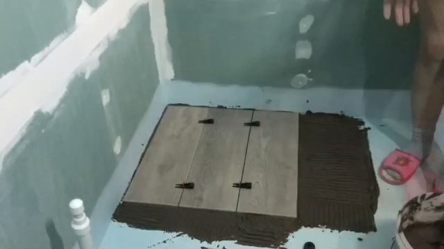 Ванная комната в деревянном доме своими руками. Часть 1 смотреть онлайн