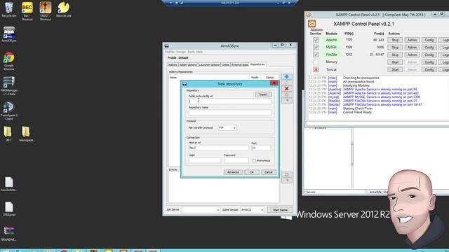 SETUP A ARMA3SYNC REPOSITORY смотреть онлайн