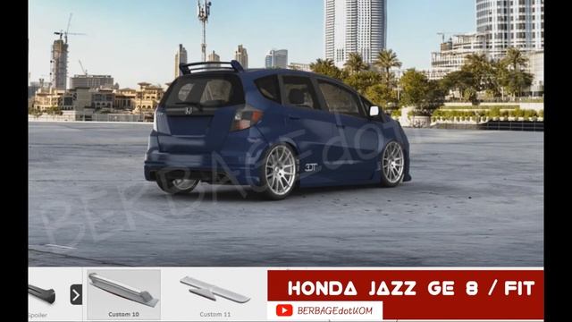 inspirasi - Honda Jazz GE8 Modifikasi Harian l Honda FIT / jazz 2009 Modification | racing look смотреть онлайн