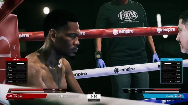 Undisputed(tournament mode)MIDDLEWEIGHT(M)(БОЙ №7)DANIEL JACOBS vs ROY JONES JR смотреть онлайн