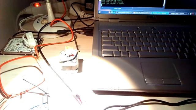 Orange PI Zero controlling a stepper motor смотреть онлайн
