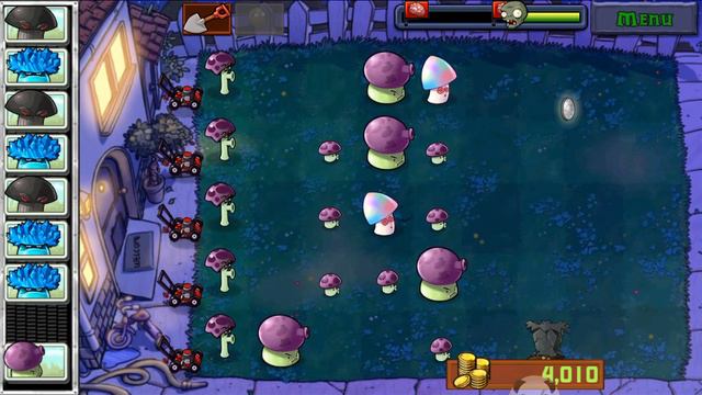 Новое ночное прохождение игры Plants vs Zombies. Получил кувшинку для бассейна 😃 смотреть онлайн