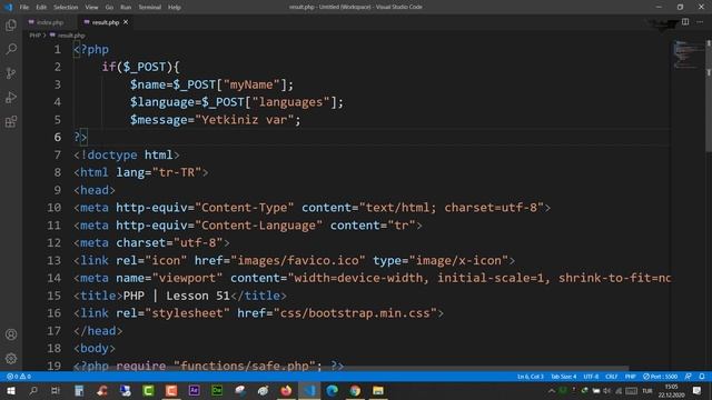 PHP Ders 51 Formlarla Çoklu Veri Gönderimi смотреть онлайн