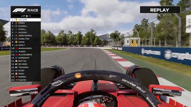 F1 2023 Ferrari SF-23 2023 @ Mexico City (AI Level 65) смотреть онлайн