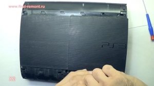 Как разобрать PlayStation 3 самому. Инструкция www.first-remont.ru