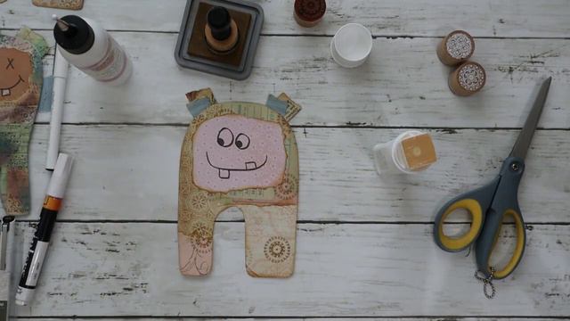 Ephemera Tutorial For Junk Journals From Scraps - Monster Ephemera Tutorial смотреть онлайн