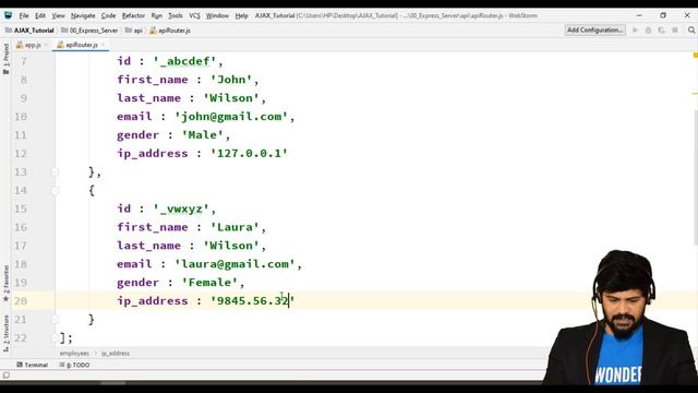 06. Creation of Node JS Server with REST API for AJAX | AJAX Tutorial | UiBrains | NAVEEN SAGGAM смотреть онлайн